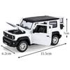 Heimanba Suzuki Jimny 2021 Diecast Miniature Car 1/24 / (White)