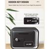 Password Lock Mini Safe Box Coin Bill Slot Cash Can Funny Mini ATM  Children Savings