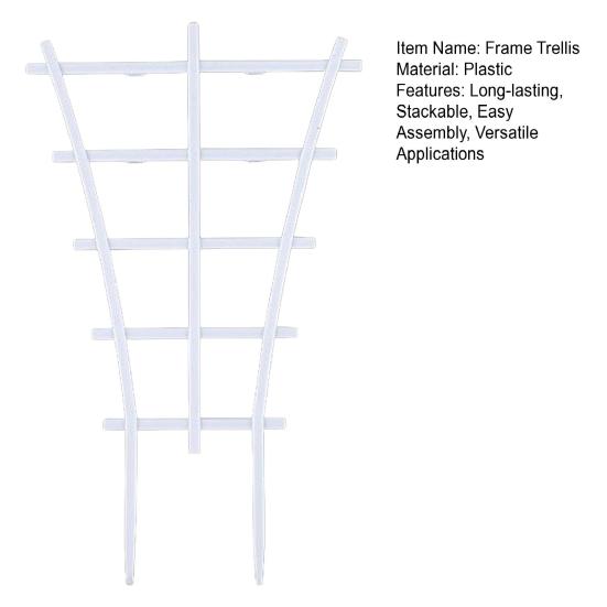 Plant Climbing Frame Stackable Support Trellis Planter Insert Houseplant Trellis for Potted Ivy Roses Cucumbers Home Indoor Outdoor Gardening
