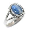 Natural Blue Kyanite Gemstone Handmade 925 Solid Silver Jewelry Ring Size 8 M4i15