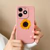 Case For Tecno Spark 20 20C Astronaut Soft Liquid Silicone Lens Protection Durable Back Cover For Tecno Spark20 20 C Phone Shell