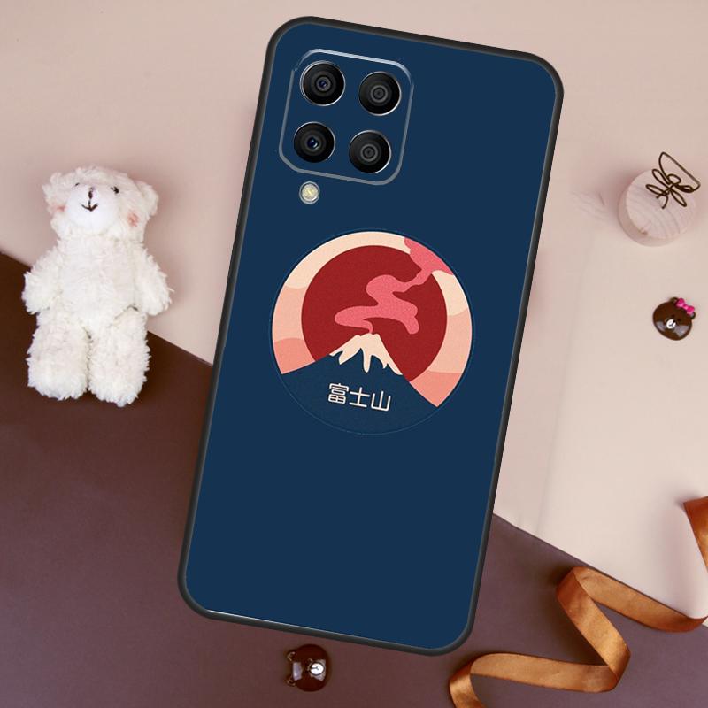 Japanese art Mount Fuji Case For Samsung Galaxy M06 M53 M13 M31 M11 M35 M55 M15 M56 M36 M16 M12 M32 M52 M14 M34 M54 Samsung M13 4G
