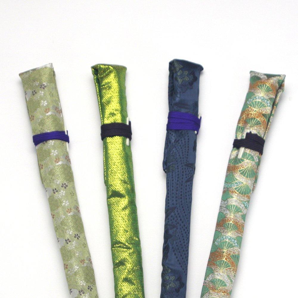 Shinobue flute bag (pattern assorted, color can be specified) - green