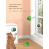 5pcs Catnip Balls, Interactive Cat Toy for Teeth Cleaning and Hair Removal, Stickable and Rotating