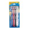 Oripurus Wide Head Soft Bristle Toothbrush 4-Pack