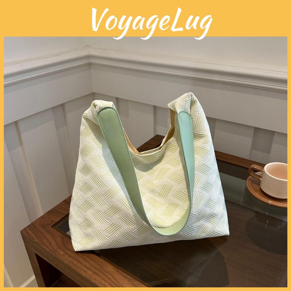 Schicke 2024 Sommer Street Style Blasen-Tragetasche in Grün Gelb Lila und Pink