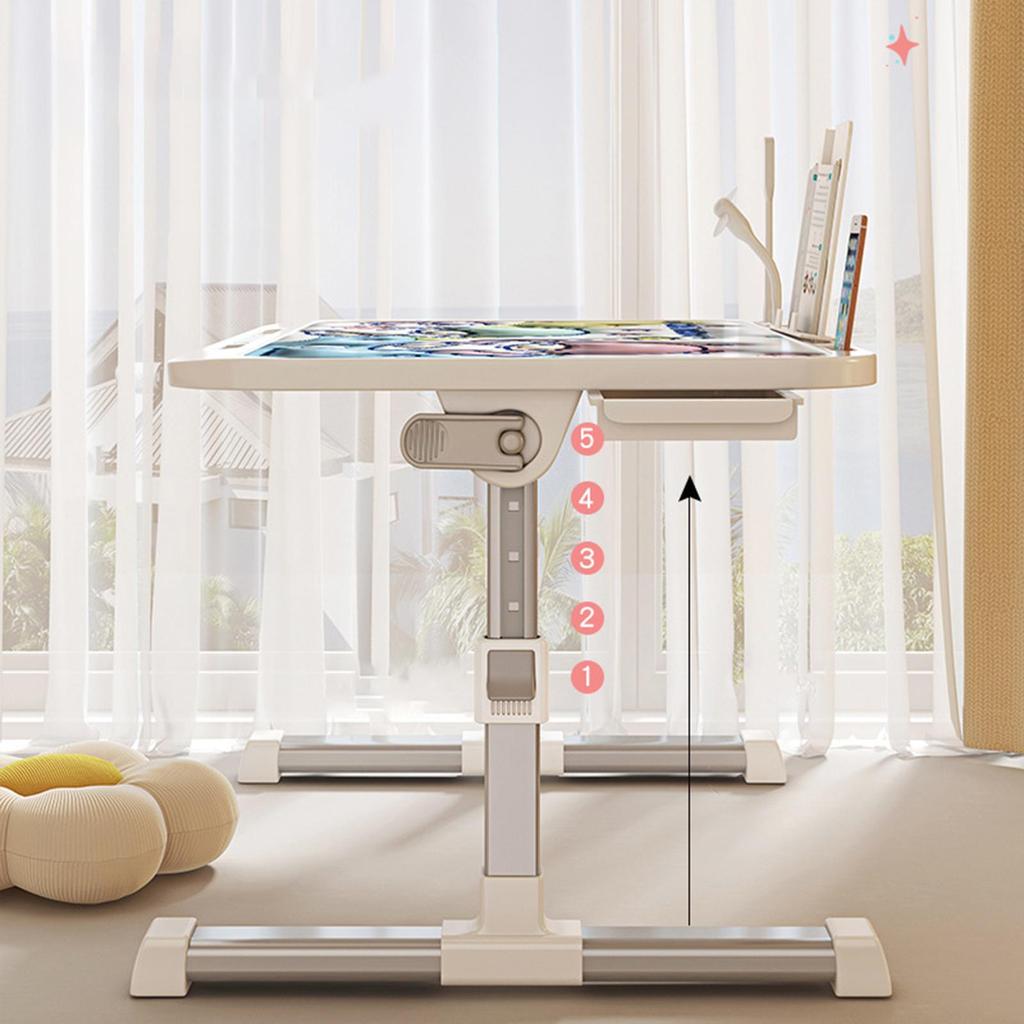 Foldable Computer Table Bed Tray Portable Desk Adjustable Density Lightweight Practical Ergonomic
