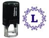 Printtoo Alphabet L Monogram Octagon Celtic Swirl Frame Self Inking Rubber Stamp Office