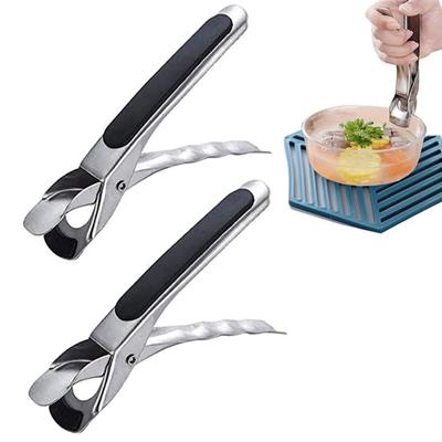 Pinza per Pentole Ciotole Resistente al Calore Superficie Lucidato Antiscivolo Manico Ergonomico Comodo