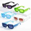 Fashion Hip-Hop Small Square Sunglasses Vintage UV400 Sun Glasses Candy Color Cool Traveling Eyeglasses Women Men