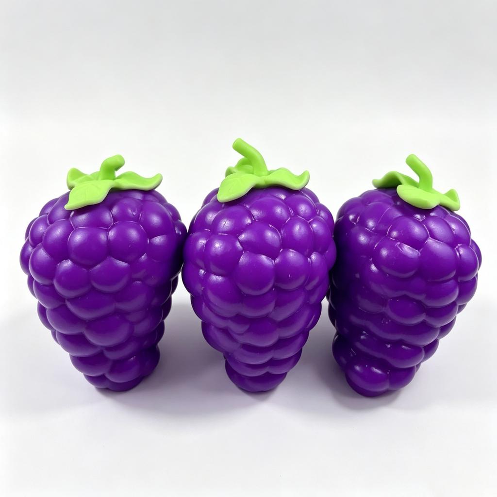 Scented Grape Squishy Squeeze Toy Fruit Stress Relief Fidget Hand Toy Kids Relief Gift