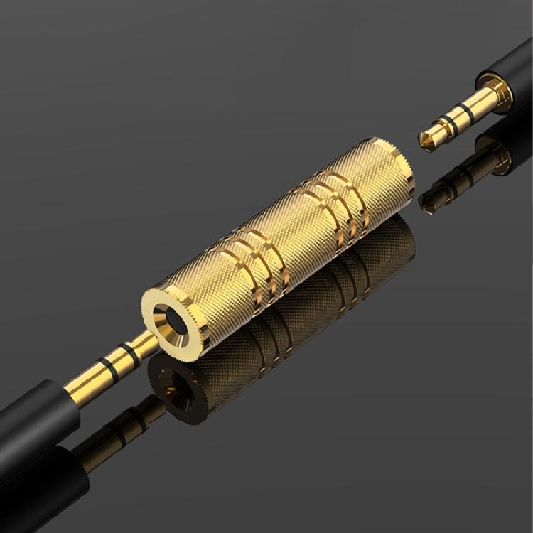 3.5mm Stereo to 3.5mm Female Adpter 3.5mm Cable Extender, for Multiple Devices,No Delay Or Stutter 3.5mm Coupler
