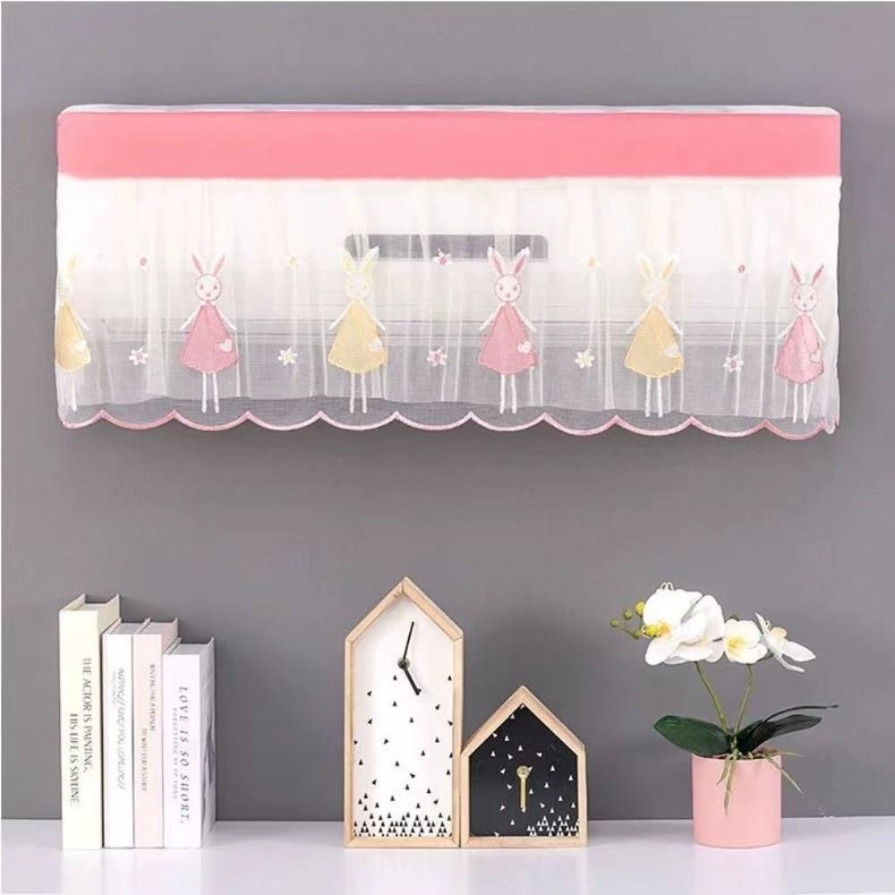 Windproof Air Conditioner Dust Cover Mesh Transparent AC Covers Isolation Cover  Household