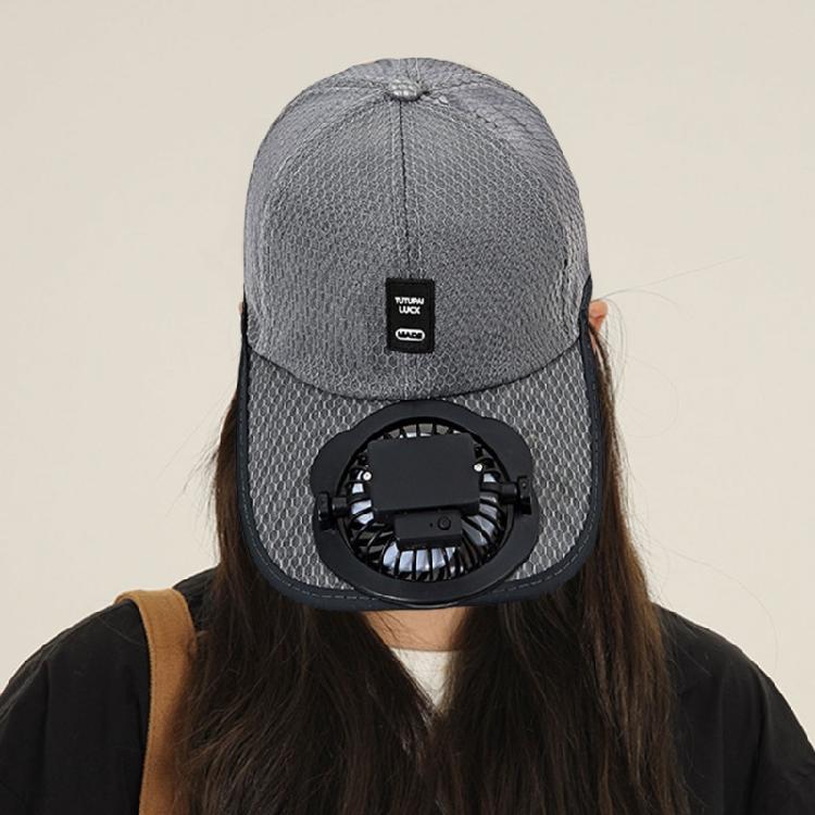 Baseball Hat Breathable Sunshade for Outdoor Sports for Travel Fitness Workout Sunshade Baseball Hat with Fan