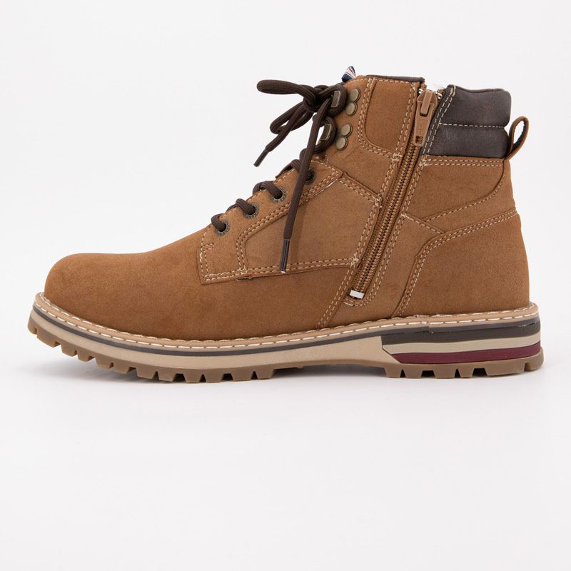 Bottines avec zip cognac avec lacets Homme DOCKERS BY GERLI