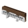 PRO PE Insulated Terminal Block, 12 Wires, Green