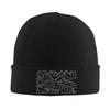 F1 2023 Tracks (Black) Warm Knitted Cap Winter Knit Bonnet Hat Skullies Beanies Hip Hop Caps for Unisex