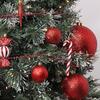 Christmas Decoration Christmas Tree 3cm Christmas Baubles Breakage Resistant Effortless Hanging Multiple Styles