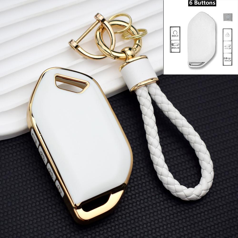 New Key Case for Kia Sorento Morning Ev9 Protector Holder Soft TPU Key Case for Kia Picanto Ev9 Accessories 2024