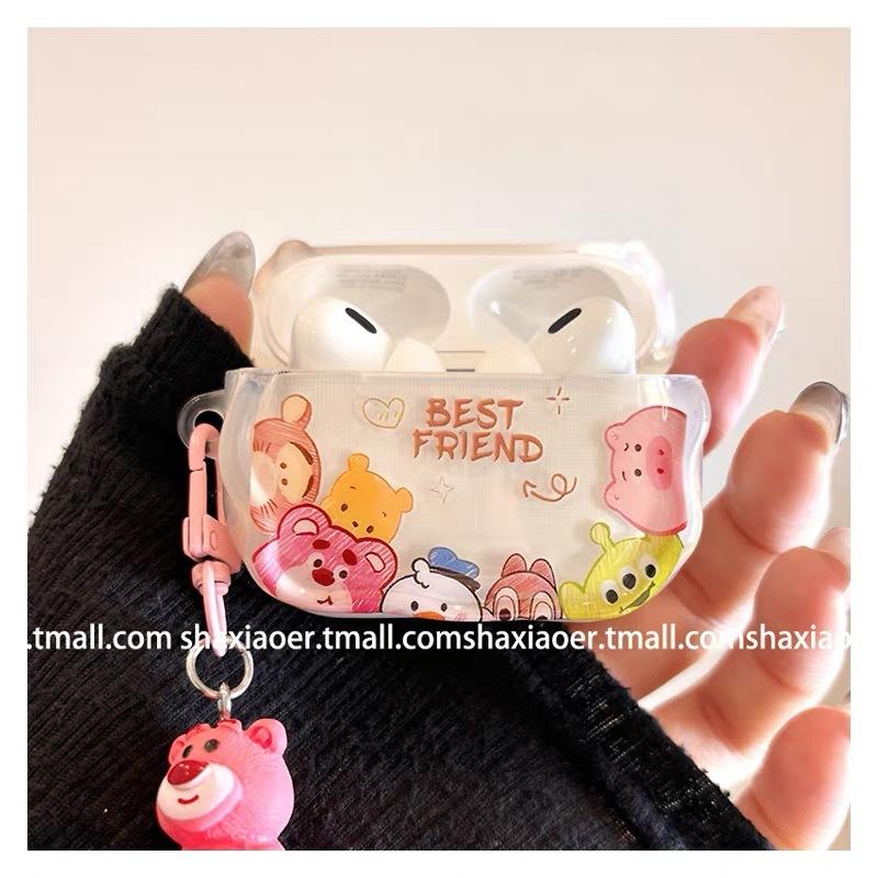 ins cute cartoon suitable for airpodspro1 earphone cover Apple bluetooth protective case 1st generation 1 soft silicone new model