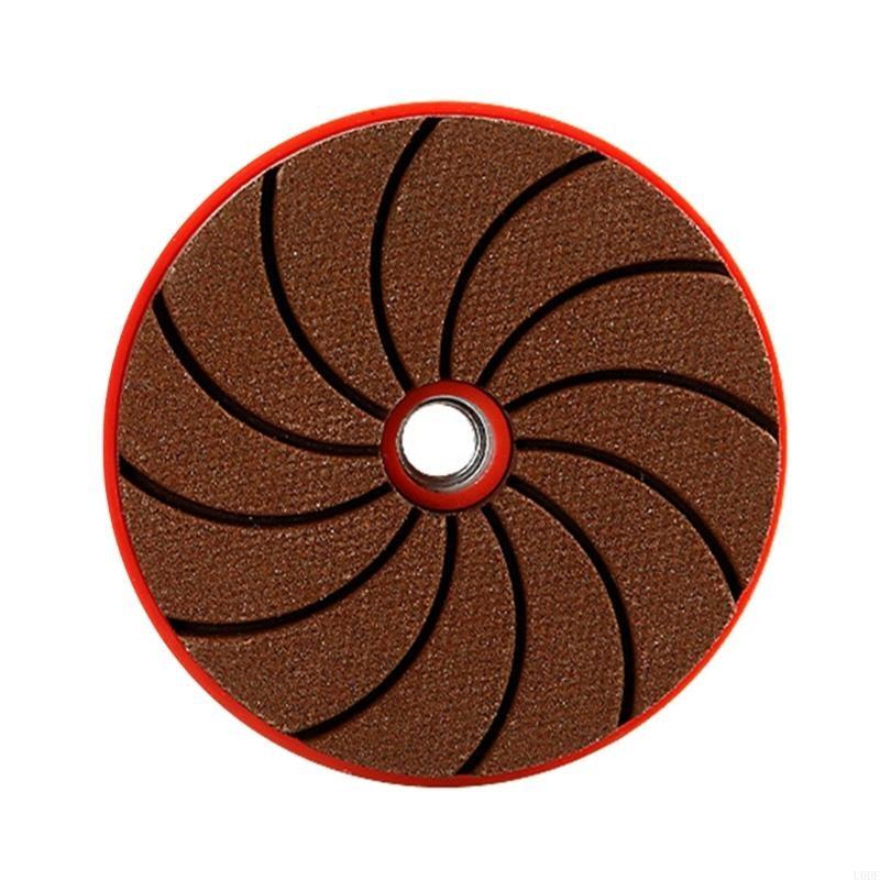 Carborundum Polishing Pad Integrated Stone Trimming and Polishing Disc Sanding Pad 50/100/200# For 100 Type Grinder