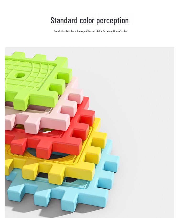 Happy Blocks: Extra Large Sensory Construction Set for Kids