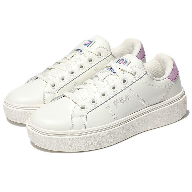 FILA Court Deluxe Synthetic Leather Slip Resistant Durable Low Top Sneakers Women sneakers 1TM01397D_151