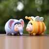 Animal Cosplay Series: Shin-chan Bee, Panda, Elephant, Rabbit Figures - Trendy Play Blind Box Ornaments