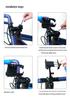 Aluminum Alloy 360° Rotating Shock-Absorbing Phone Holder for Road and Mountain Bikes