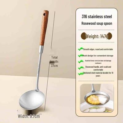 Chahua 316 Stainless Steel Wok Spatula
