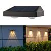 3LED Waterproof Solar Wall Lamps 2LED Solar Wall Lights Yard Atmosphere Wall Lights  Decor