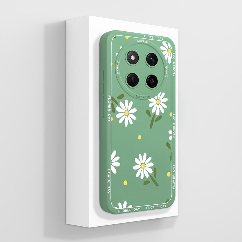 

Чехол для телефона Huawei Honor X9c Smart X7c X8 400 Lite с красивым узором бабочки, из жидкого силикона, с усиленной защитой от падений, защитный чехол для Huawei Huawei Nova 12i