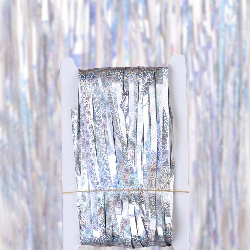 Metallic 1x3m Gorgeous Rain Curtain For Birthday Parties And Holiday Gatherings