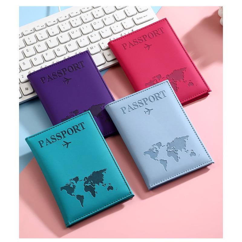 New Popular Passport Protective Cover Pu Passport Holder, Ticket Holder, Spot Passport Bag.