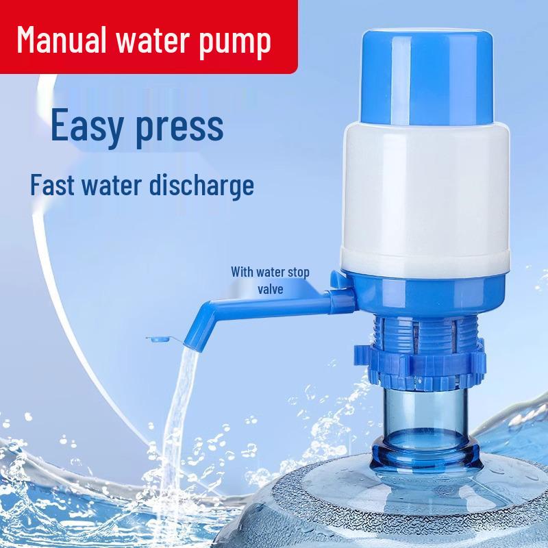 Hand-Pump Water Dispenser: Portable Press-Type Drinking Water Pump and Lifter