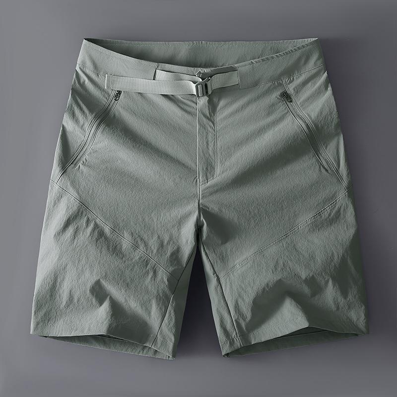 Summer Casual Men's Loose Straight Leg Five Quarter Pants Sports Shorts