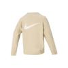 Nike Sweter męski z nadrukiem liter, z dekoltem w serek, casualowy, luźny, khaki FB7810-126