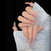 10Pz Brillanti Mini 2mm-6mm Bianchi Trasparenti Traslucidi Diamanti Pelo Nail Art Strass Decorazioni Gioielli Manicure Ornamenti