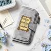 Women Camping Theme Long Wallet Casual Portable Multi Card Slot Purse Fashion Daily Use Clutch