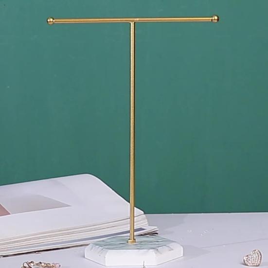 Jewelry Holder European Style Large Capacity Sturdy Decorative Necklace Earring Storage Shelf for Gifts
