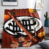 Coperta in Flanella con Stampa Personaggi Dragon Ball, Alta qualità Confortevole per Tutte le Stagioni, Arredamento per la Casa, Calore e Comfort, Perfetta per Regali di Natale