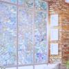 Decoration Electrostatic adsorption Window Sticker Background Wall PVC Easy installation Panel Film Accessories