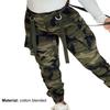 Жіночі штани з камуфляжним принтом, класичні, з манжетами на щиколотках, повсякденні штани карго для щоденного носіння