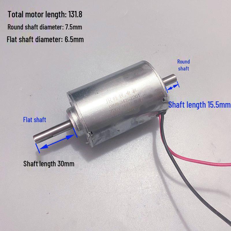 High-Power DC Motor Wind Turbine & Hand-Crank Generator