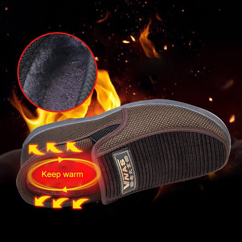 Snow Shoes Men Casual Shoes Keep Warm Men's Sneaker Outdoor Platform Men Work Shoes Adult Men's Walk Sneakers Zapatillas Hombre