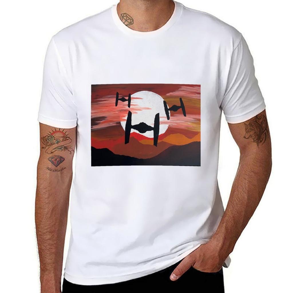 Tie Fighter Incoming Tshirt Antipilling Casual Tshirt