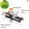 5pcs Professional DC 3V Planetary Deceleration Motor Low Noise Micro Stepper Motor Smooth Operation Push Rod Motor CNC Equipment