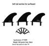 Surfboard Soft Tail Rudder Set - Plastic SUP Paddleboard Accessories