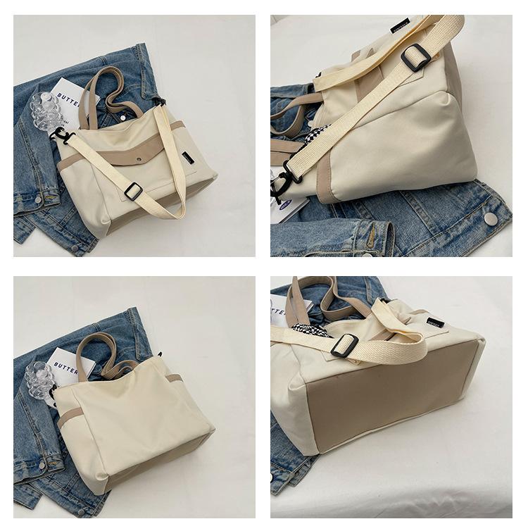 Plátěná taška Dámská crossbody taška Látková taška Taška přes rameno