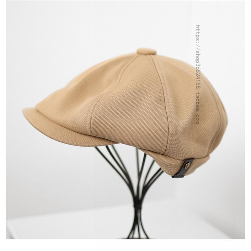 Britische Retro-Schiebermütze für Damen Herren Frühling Sommer Lässiger Schirmmützenhut Mode